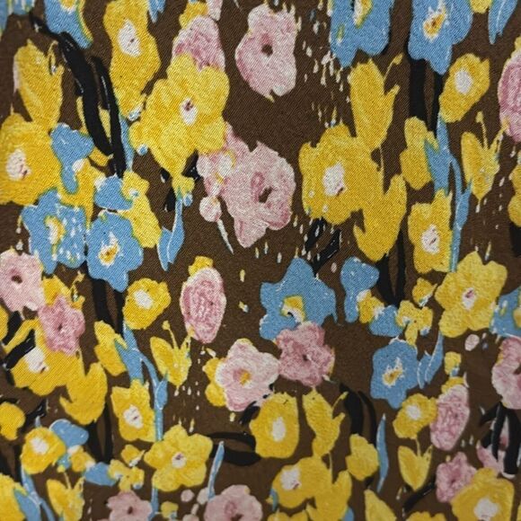 Diane Von Furstenberg 100% viscose floral print dress, US8 - Picture 7 of 9